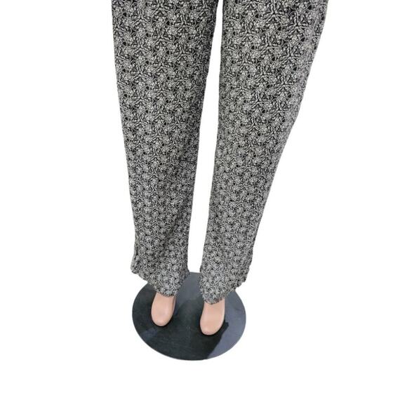 Knox Rose Women's Elastic Waist Pull on Wide Leg Boho Print Pants Size Medium - Picture 3 of 10